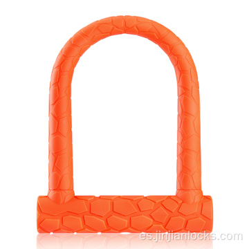 Grillete de 14 mm Silicone Coat Montaña Bike Lock